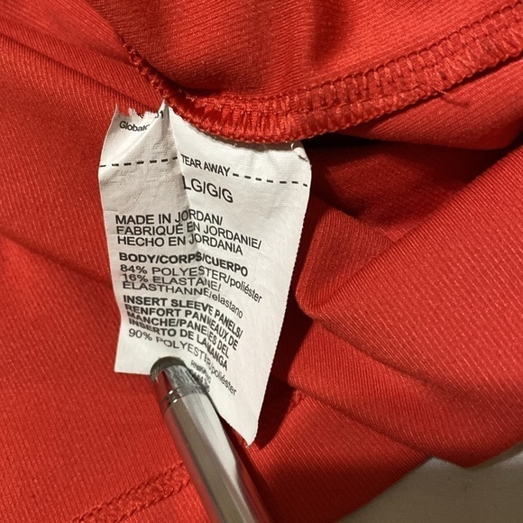 UNDER ARMOUR Men’s ColdGear Rush Mock-Shirt Size Large Orange 16% Elastane - Picture 8 of 13